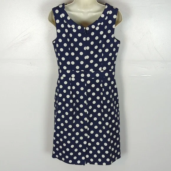 Boden Martha Textured Polka Dot Sheath Dress - Picture 7 of 12
